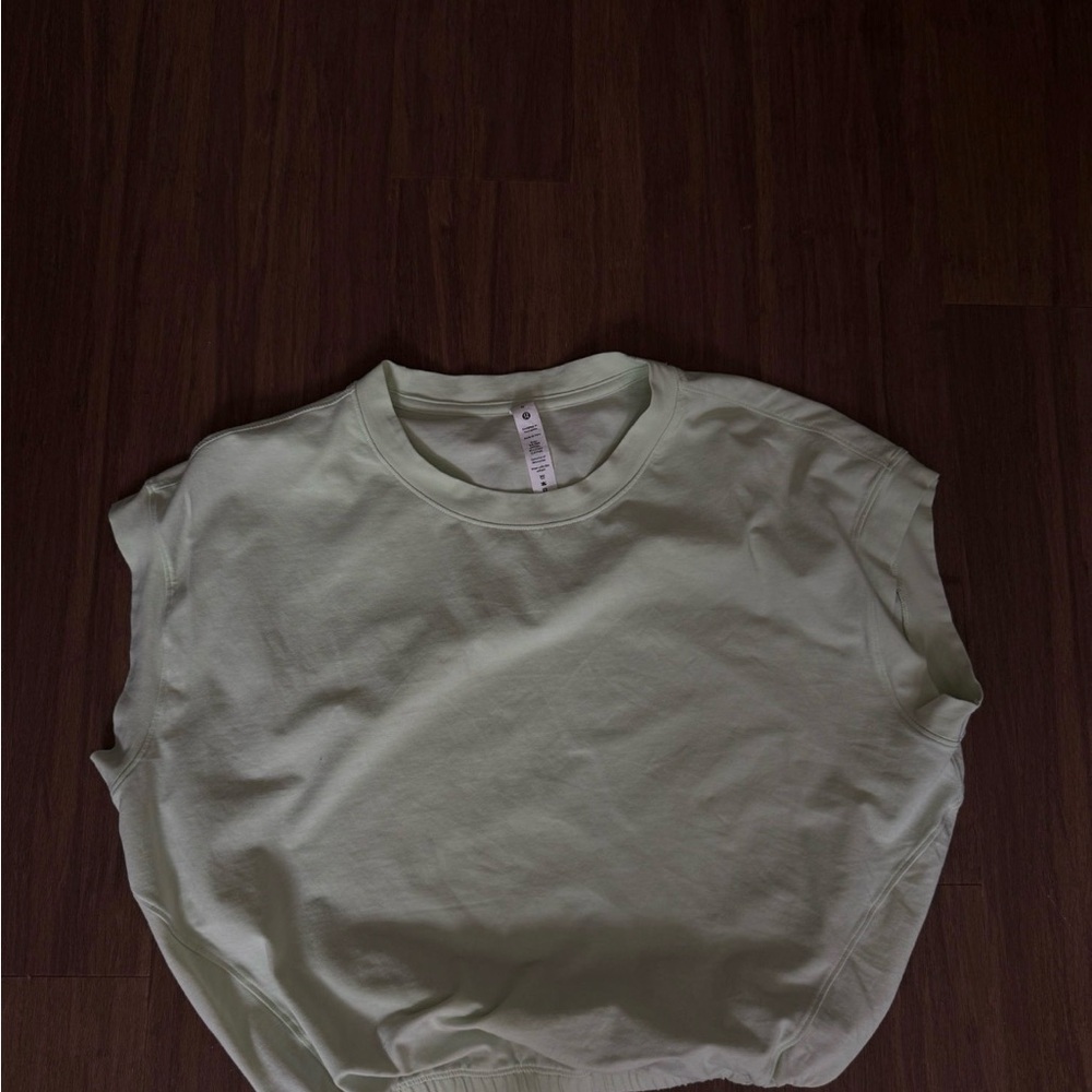 lululemon athletica Light Green Muscle Tee